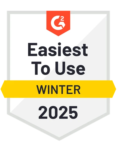 G2 Easiest To Use Winter 2025