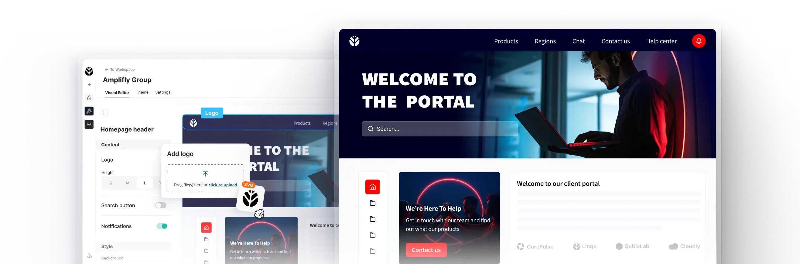 Give clients a secure branded space for files, updates, and action plans, without email chaos.