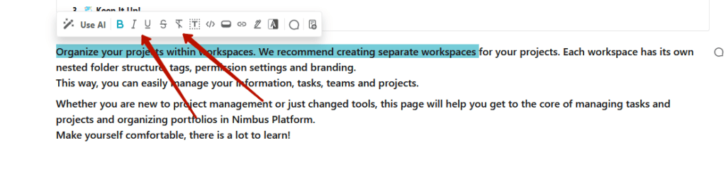 Create a new page