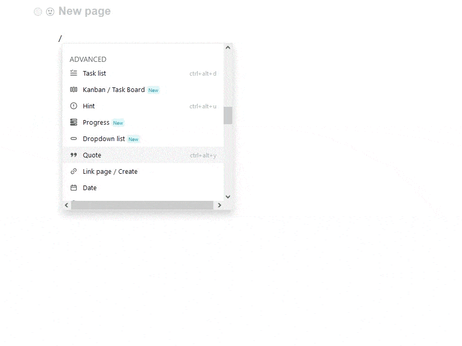 Dropdown list. Gif by FuseBase