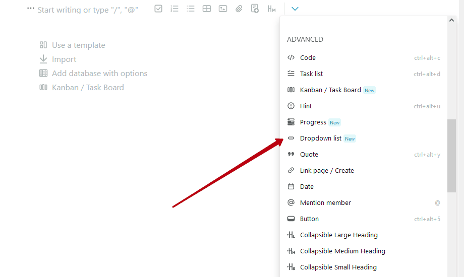 Creating a List. Image by FuseBase