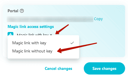 How to disable the key. Image powered by FuseBase