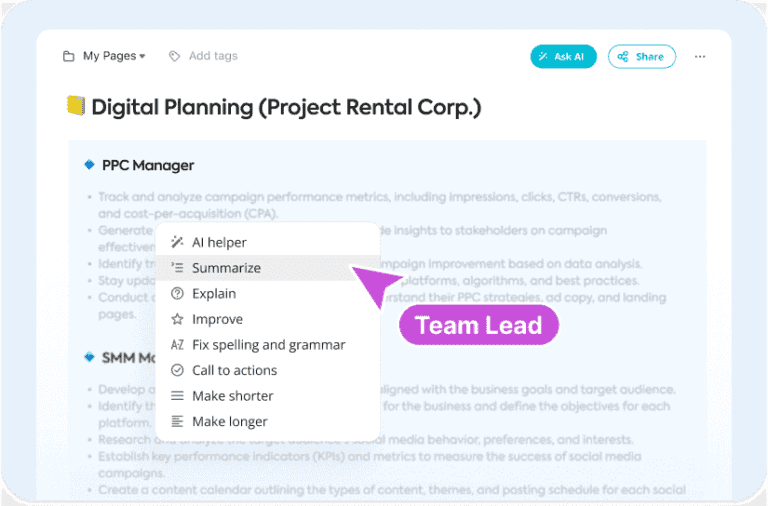 Get Started with AI in FuseBase