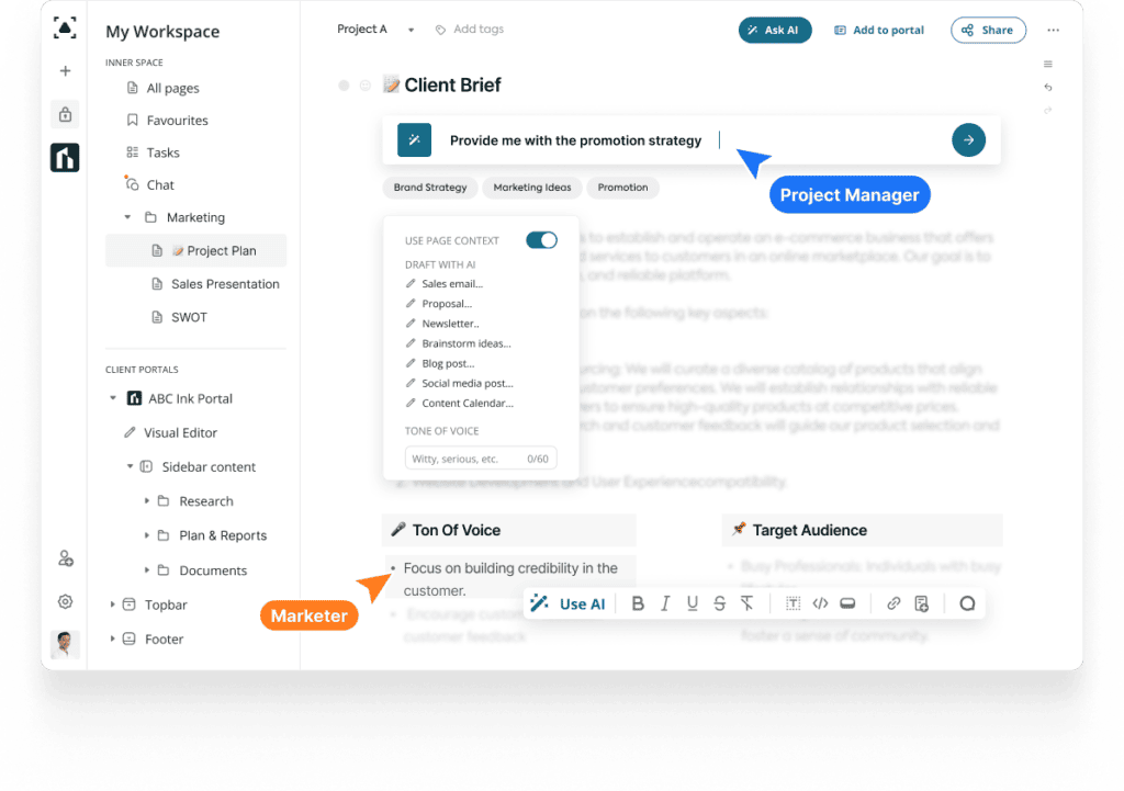 Get Started with AI in FuseBase