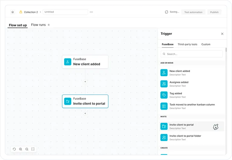 FuseBase apps interface variant
