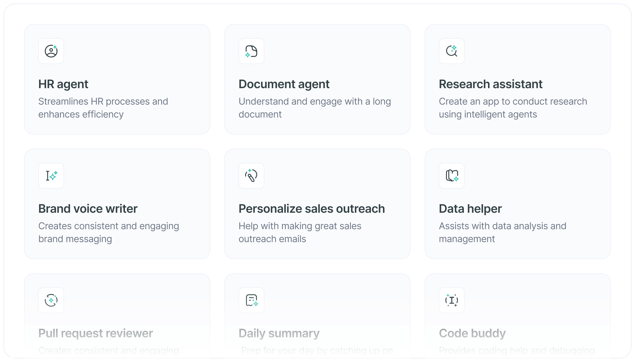User-friendly AI agents in minutes for every team. Create, customize, and deploy with ease
