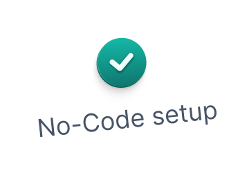 No-Code setup