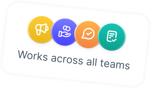 Works аcross all teams