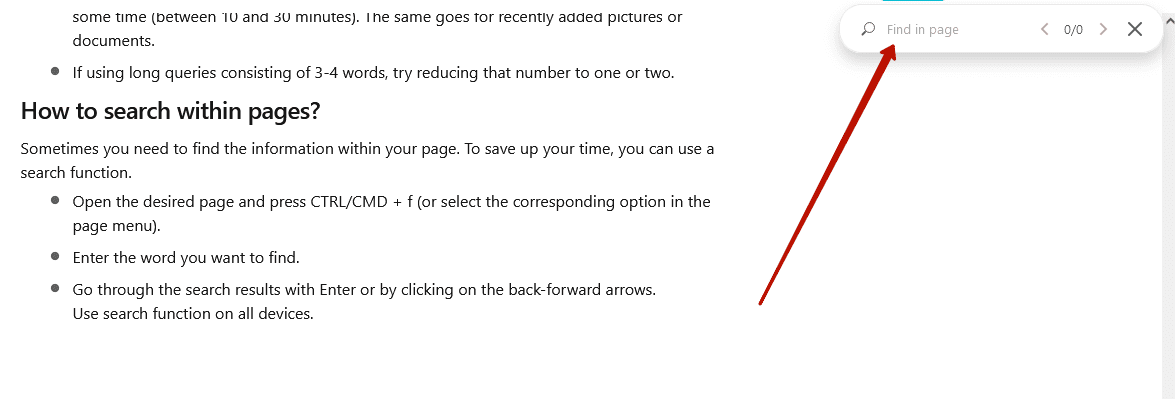 Search pages - FuseBase