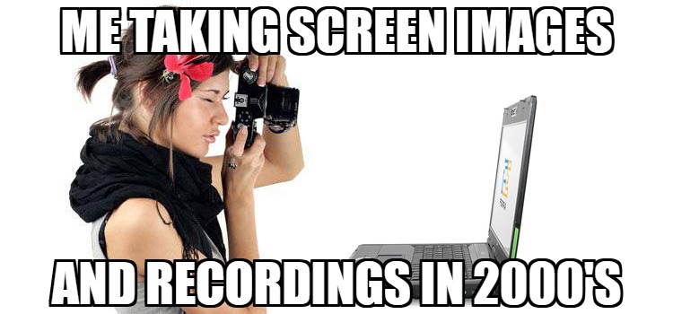 Taking Screen Images and Recordings in 2000's. Image by Nimbus Platform