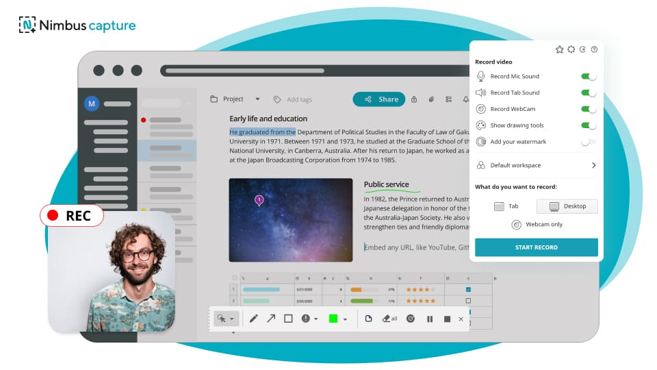Nimbus Capture is One of the Top 5 Loom Alternatives and Competitors to Consider in 2023