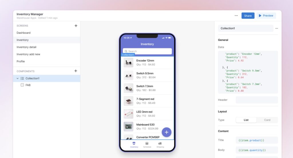 Retool is the Best Alternative for Dynamic Web Design. Image by Nimbus Platform
