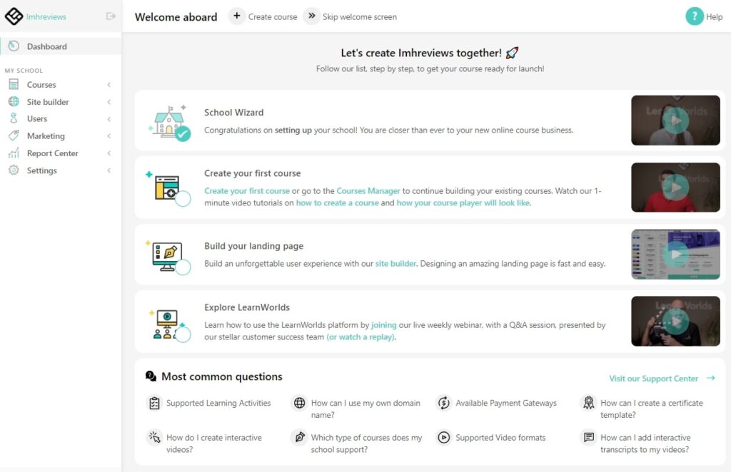LearnWorlds is In the List of Top 5 Customer Education Software Solutions in 2023. Image by Nimbus Platform