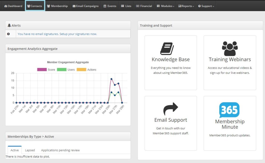 Member365 is one of the 12 Best MemberSpace Alternatives You Should Know About in 2024. Image by FuseBase