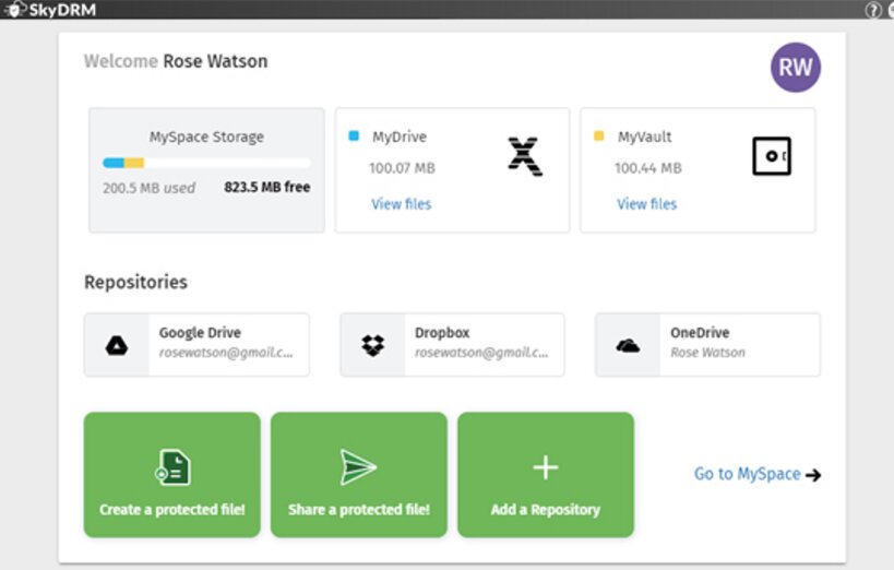 SkyDRM is one of the 12 Best MemberSpace Alternatives You Should Know About in 2024. Image by FuseBase