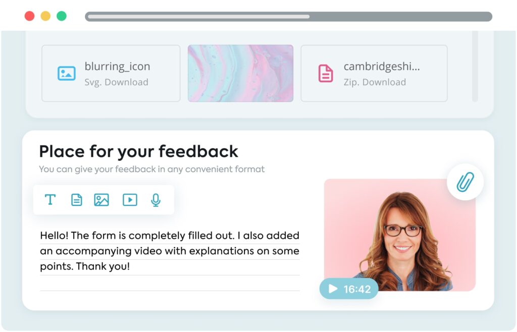 Create effective feedback systems. Image by FuseBase