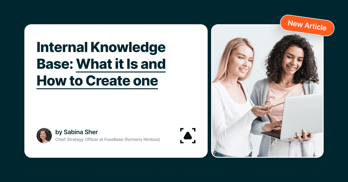 Internal Knowledge Bases: A Complete Guide | FuseBase