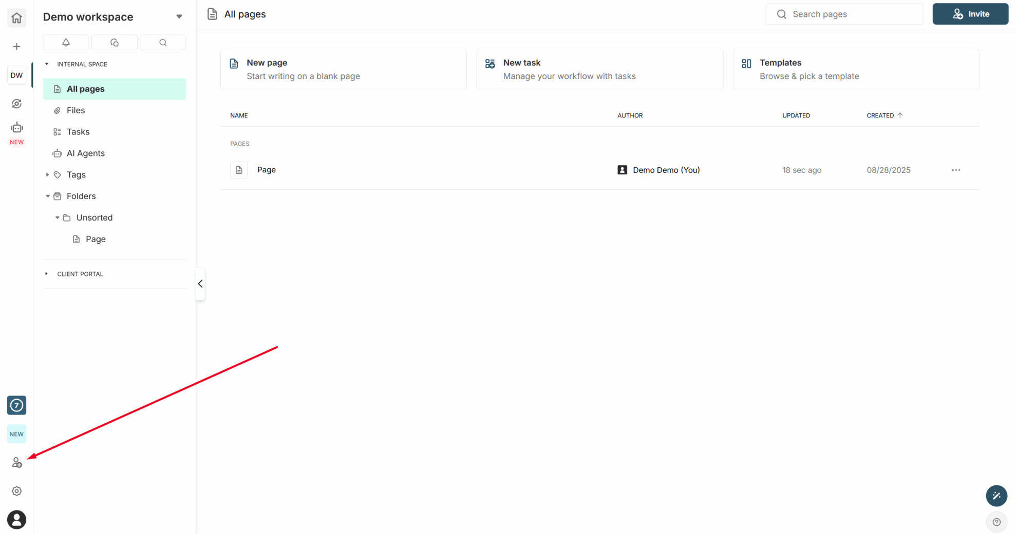 Create & manage members groups - FuseBase