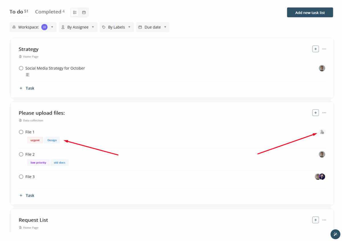 Task dashboard – manage all tasks from one place - FuseBase