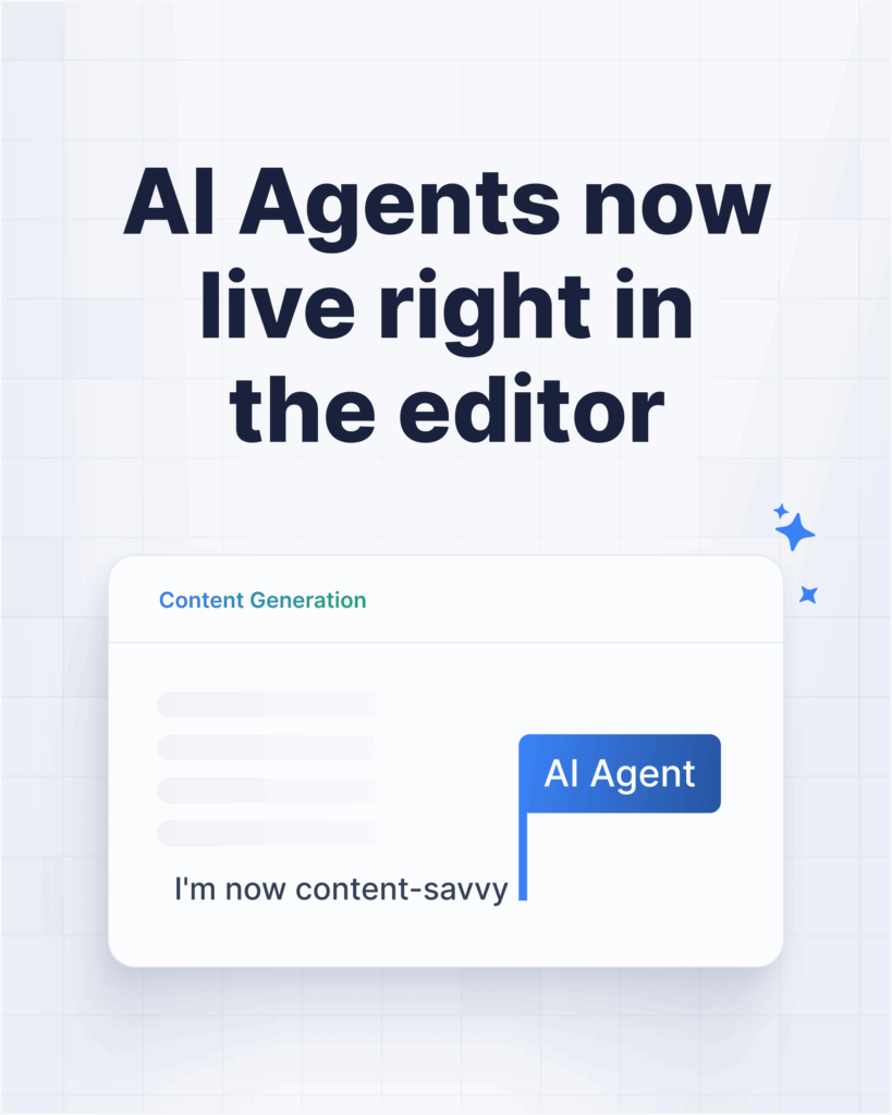 AI Agents in Page Editor. Image by FuseBase.