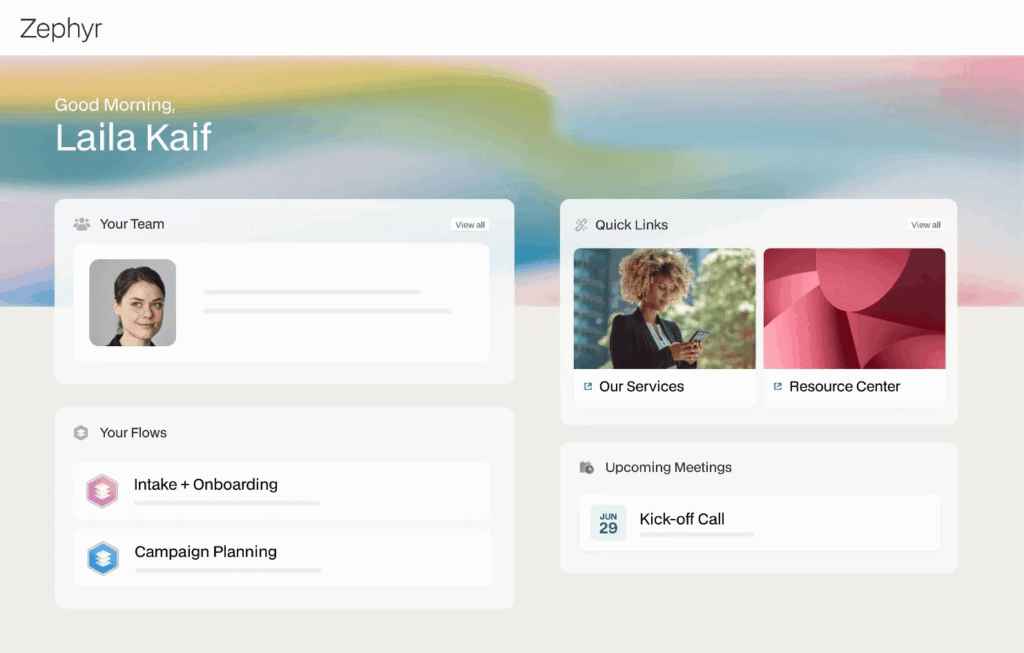 Moxo. Bild powered by FuseBase.