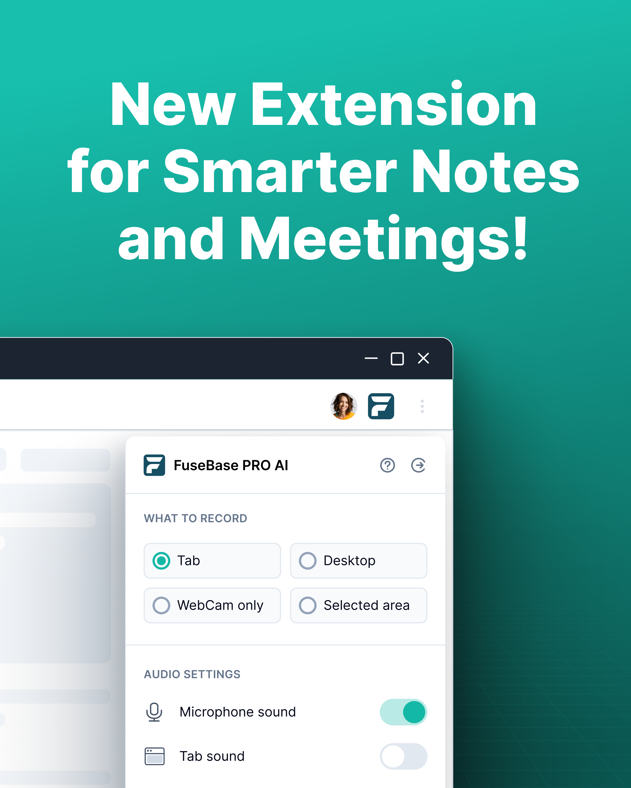New Extension FuseBase PRO AI. Image by FuseBase.
