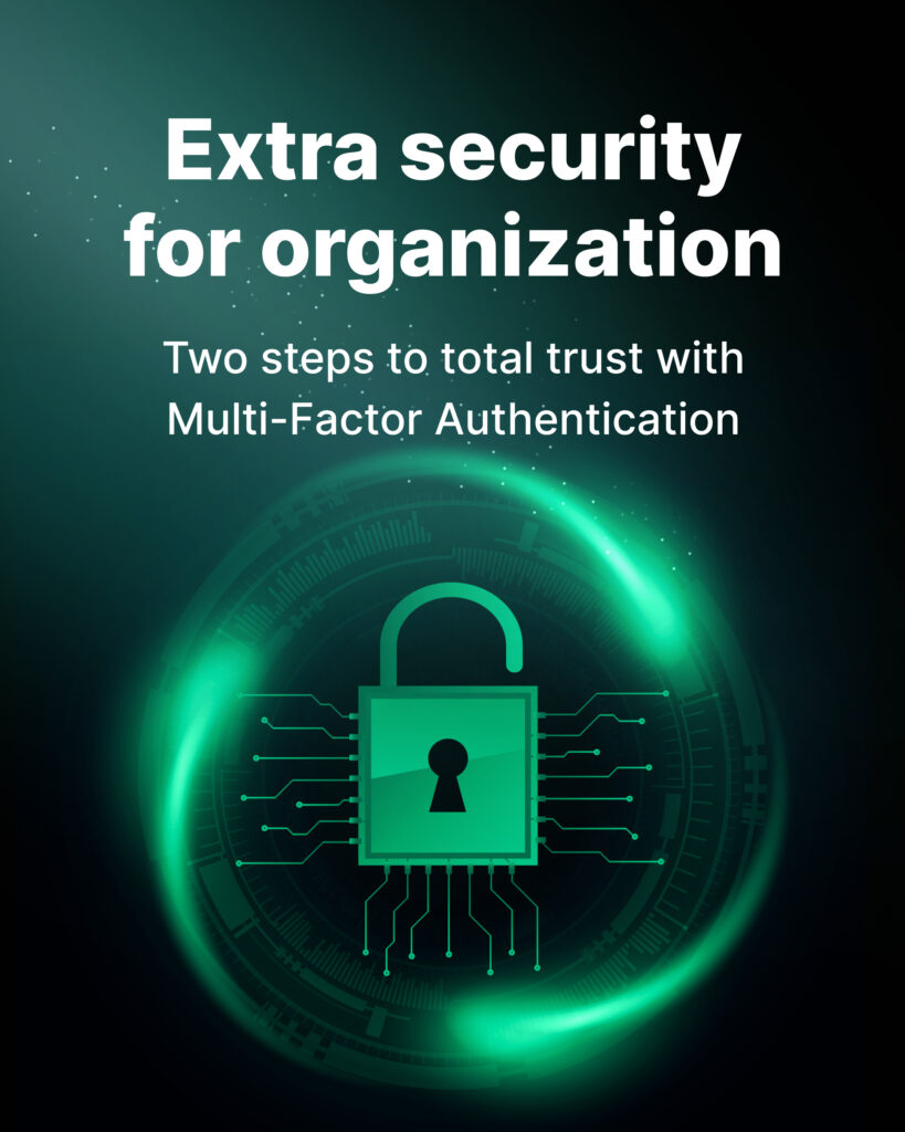Multi-Factor Authentication. Image powered by FuseBase.