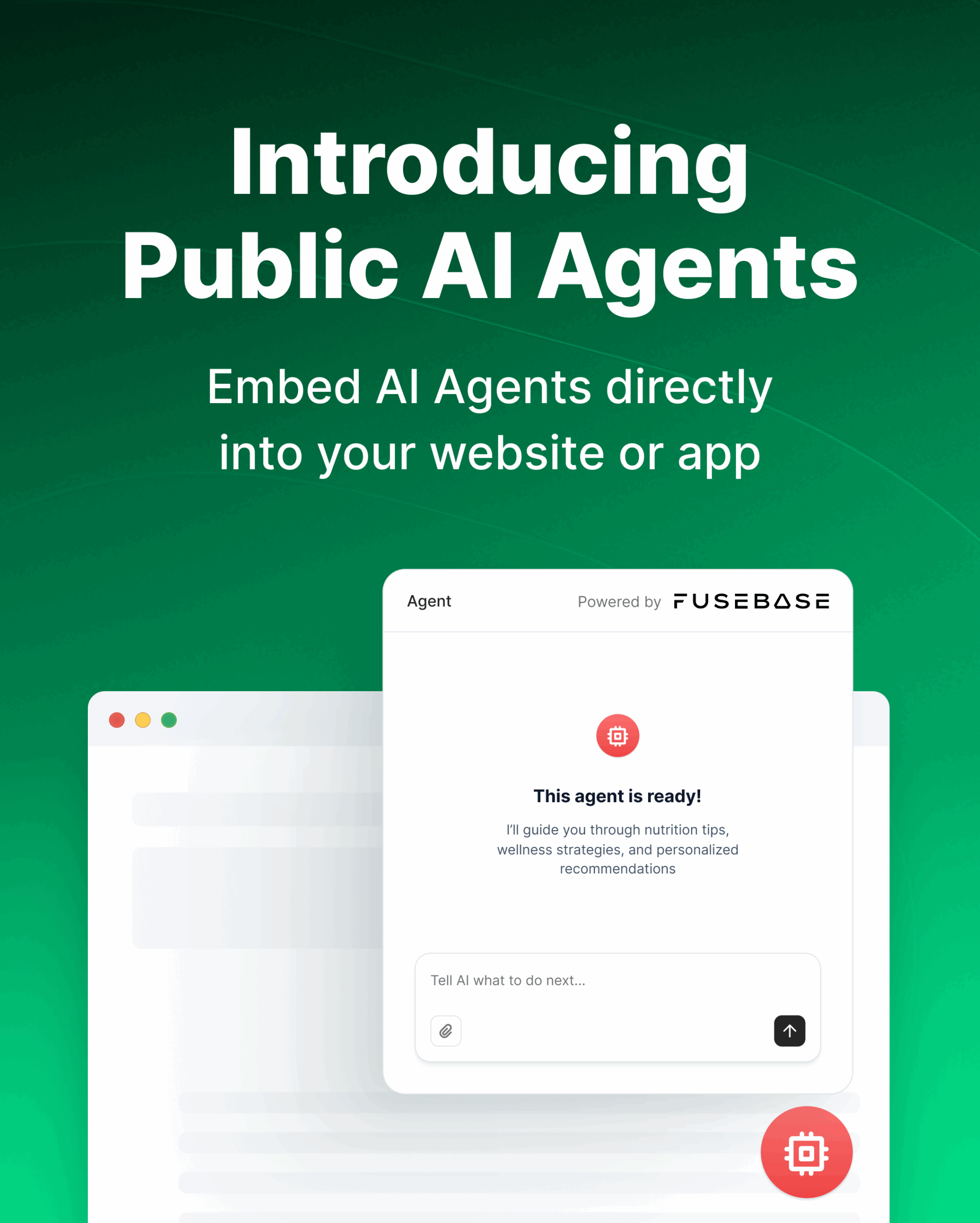 Public AI Agents. Image powered by FuseBase.