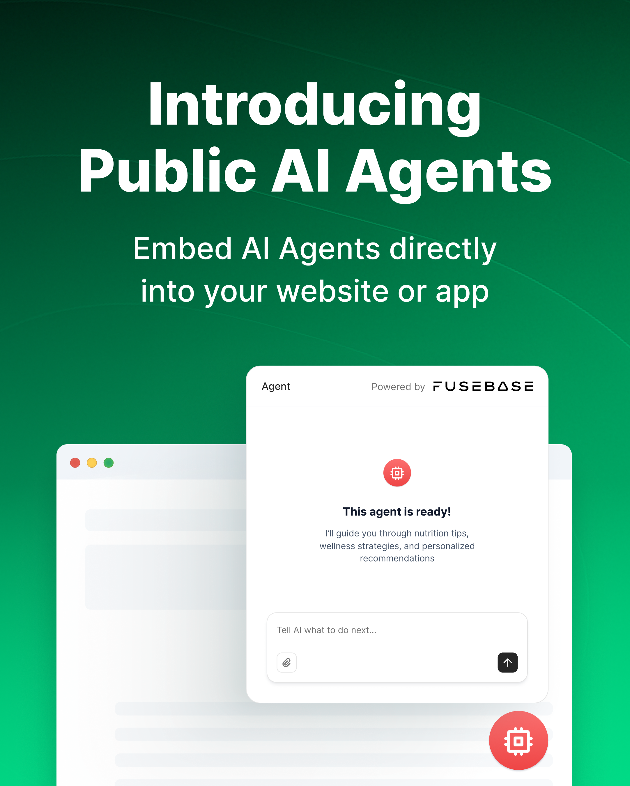 Public AI Agents. Image powered by FuseBase.