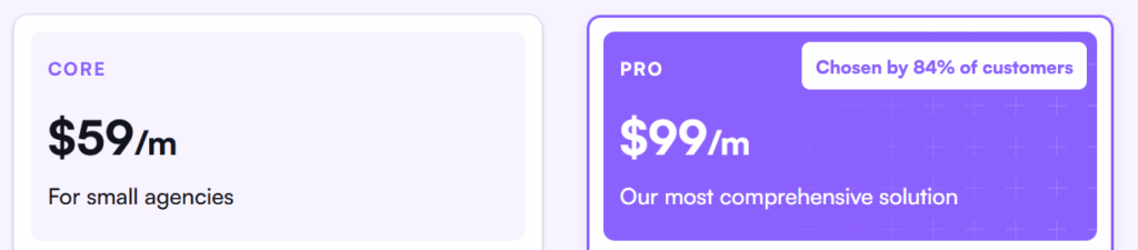 ManyRequests pricing. Image powered by FuseBase.